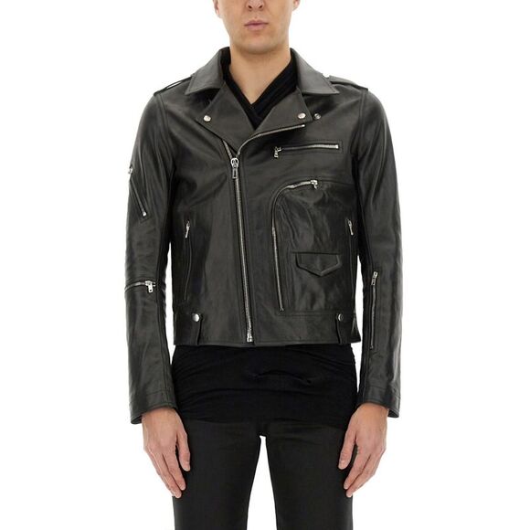 RICK OWENS Other - Rick Owens Men Leather Bauhaus Jacket